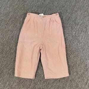 Jacadi Paris 🇫🇷 Girls Wool Silk Blend Pants Pink